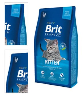 Brit Premium granuly Cat Kitten kura 8 kg 4