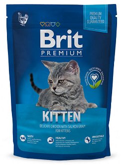 Brit Premium granuly Cat Kitten kura 800 g 2
