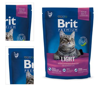 Brit Premium granuly Cat Light kura 1,5 kg 4