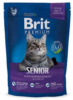 Brit Premium granuly Cat Senior kura 1,5 kg 2