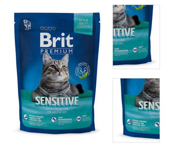 Brit Premium granuly Cat Sensitive jahňa 1,5 kg 3