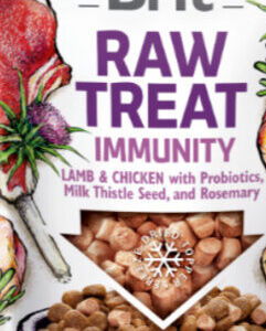 Brit Raw Treat Immunity maškrty jahňa a kura 40 g 5