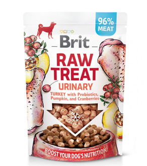 Brit Raw Treat Urinary maškrty morka 40 g