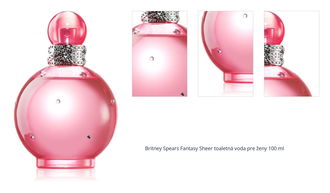 Britney Spears Fantasy Sheer toaletná voda pre ženy 100 ml 1