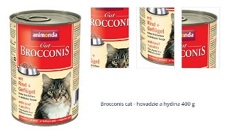 Brocconis cat - hovadzie a hydina 400 g 1
