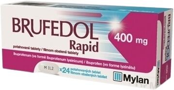 Brufedol Rapid 400 mg, 24 tabliet