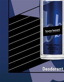 Bruno Banani Magic Man - deodorant s rozprašovačem 75 ml + sprchový gel 50 ml 8