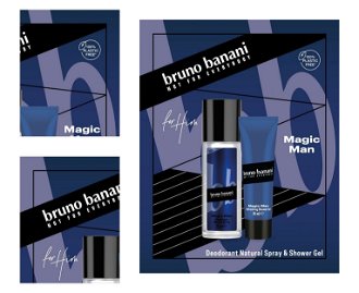 Bruno Banani Magic Man - deodorant s rozprašovačem 75 ml + sprchový gel 50 ml 4