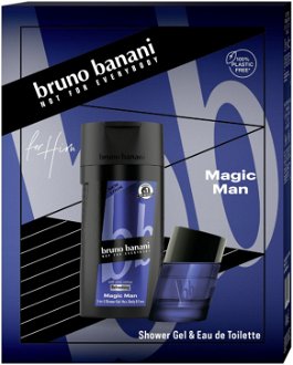 Bruno Banani Magic Man - EDT 30 ml + sprchový gel 250 ml