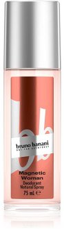 Bruno Banani Magnetic Woman parfémovaný telový sprej pre ženy 75 ml