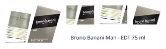 Bruno Banani Man - EDT 75 ml 1