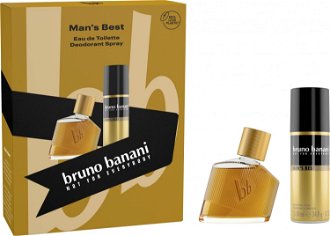 Bruno Banani Man`s Best - EDT 30 ml + deodorant ve spreji 50 ml