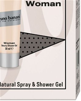 Bruno Banani Woman - deodorant s rozprašovačem 75 ml + sprchový gel 50 ml 9
