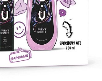 B.U. Fairy Secret - deodorant ve spreji 150 ml + sprchový gel 250 ml 9