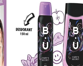 B.U. Fairy Secret - deodorant ve spreji 150 ml + sprchový gel 250 ml 5