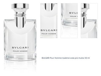 BULGARI Pour Homme toaletná voda pre mužov 50 ml 1