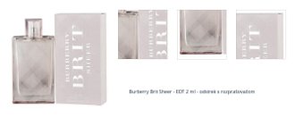 Burberry Brit Sheer - EDT 2 ml - odstrek s rozprašovačom 1