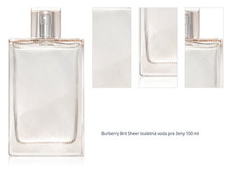 Burberry Brit Sheer toaletná voda pre ženy 100 ml 1