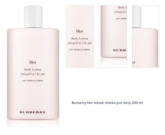 Burberry Her telové mlieko pre ženy 200 ml 1