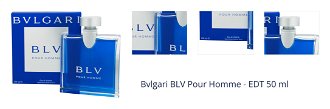 Bvlgari BLV Pour Homme - EDT 50 ml 1