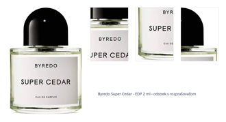 Byredo Super Cedar - EDP 2 ml - odstrek s rozprašovačom 1