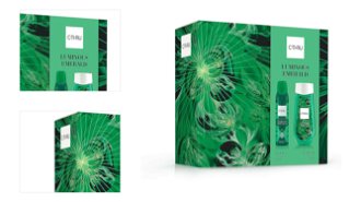 C-THRU Luminous Emerald - deodorant ve spreji 150 ml + sprchový gel 250 ml 4