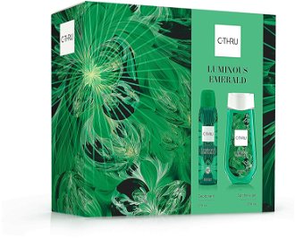 C-THRU Luminous Emerald - deodorant ve spreji 150 ml + sprchový gel 250 ml 2