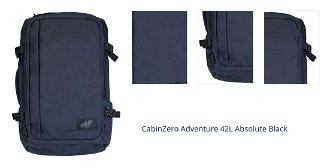 CabinZero Adventure 42L Absolute Black 1