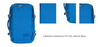 CabinZero Adventure Pro 32L Atlantic Blue 1