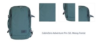 CabinZero Adventure Pro 32L Mossy Forest 1