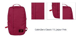 CabinZero Classic 11L Jaipur Pink 1