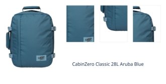 CabinZero Classic 28L Aruba Blue 1