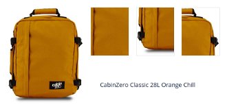 CabinZero Classic 28L Orange Chill 1