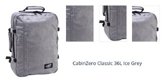 CabinZero Classic 36L Ice Grey 1
