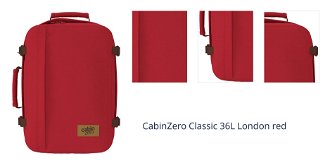 CabinZero Classic 36L London red 1