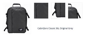 CabinZero Classic 36L Original Grey 1