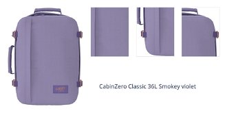 CabinZero Classic 36L Smokey violet 1