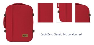 CabinZero Classic 44L London red 1