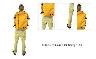 CabinZero Classic 44L Orange Chill 1