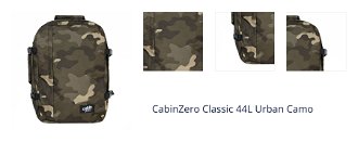 CabinZero Classic 44L Urban Camo 1