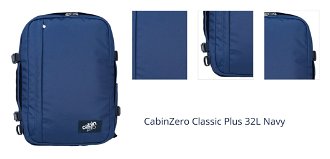 CabinZero Classic Plus 32L Navy 1