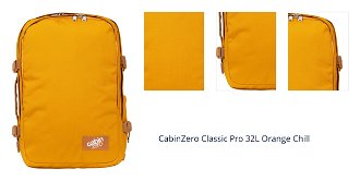 CabinZero Classic Pro 32L Orange Chill 1