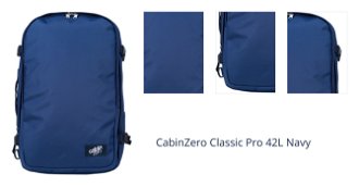 CabinZero Classic Pro 42L Navy 1