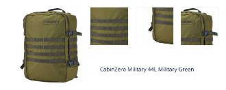 CabinZero Military 44L Military Green 1