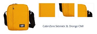 CabinZero Sidekick 3L Orange Chill 1
