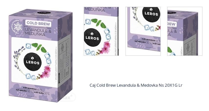 Caj Cold Brew Levandula & Medovka Ns 20X1G Lr 1