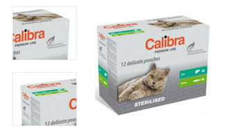 Calibra cat kapsičky Multipack Premium Sterilized 12 x 100 g 4