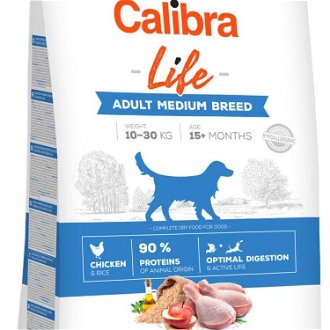 CALIBRA dog LIFE ADULT medium CHICKEN - 12kg 5
