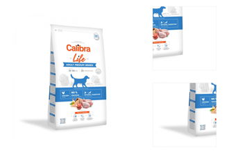 CALIBRA dog LIFE ADULT medium CHICKEN - 2,5kg 3