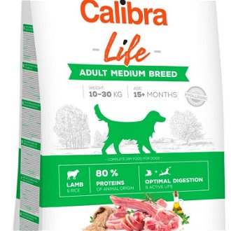 CALIBRA dog LIFE ADULT medium LAMB - 12kg 5